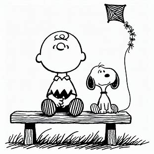 Charlie Brown with puppy